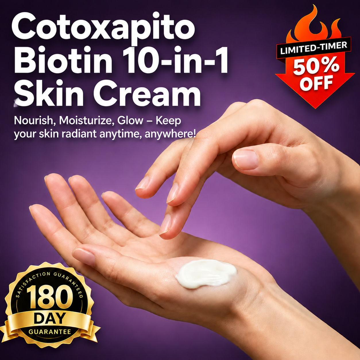 Cotoxapito Biotin 10-in-1 Skin Restoration Cream 🍀