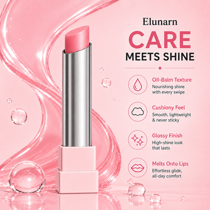 🔥Last Day Buy 1 Get 1 Free|Elunarn GLOW VEIL LIP SHEEN OIL BALM