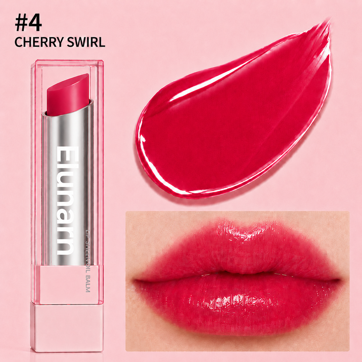 🔥Last Day Buy 1 Get 1 Free|Elunarn GLOW VEIL LIP SHEEN OIL BALM